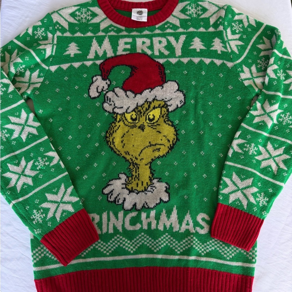Unisex Green Grinch Christmas